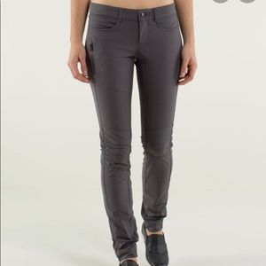 Lululemon Bust a move pant moto pant gray